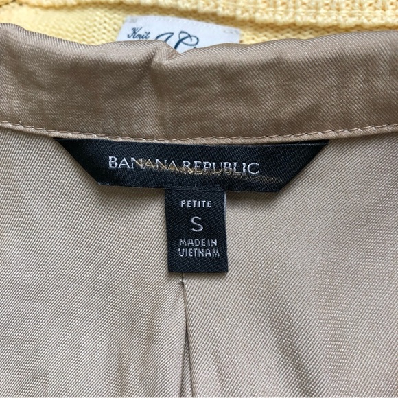 Banana Republic Satin Resort Shirt SP - Picture 3 of 3